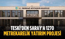 TESKİ'den Saray'a 1270 metrekarelik yatırım projesi
