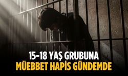 15-18 yaş grubuna müebbet hapis gündemde