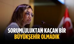 "Sorumluluktan kaçan bir büyükşehir olmadık"