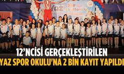 12’ncisi gerçekleştirilen Yaz Spor Okulu'na 2 bin kayıt yapıldı