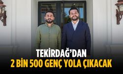 Tekirdağ’dan 2 bin 500 genç yola çıkacak