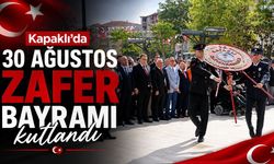 Kapaklı’da 30 Ağustos Zafer Bayramı kutlandı
