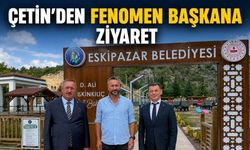 Çetin’den fenomen başkana ziyaret