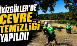 İkizgöller’de çevre temizliği yapıldı
