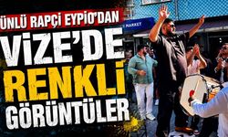 Ünlü rapçi Eypio’dan Vize’de renkli görüntüler
