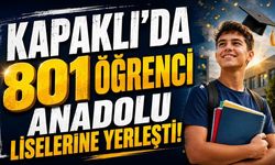 Kapaklı’da 801 öğrenci Anadolu liselerine yerleşti