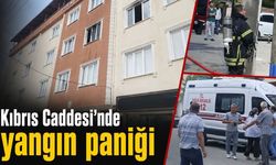 Kapaklı Kıbrıs Caddesi’nde yangın paniği