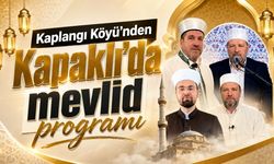 Kaplangı Köyü’nden Kapaklı’da mevlid programı