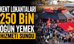 Kent lokantaları 250 bin öğün yemek hizmeti sundu
