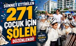 Sünnet ettirilen 271 çocuk için şölen düzenlendi
