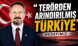 "Terörden arındırılmış Türkiye hedefimiz"