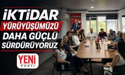 İktidar yürüyüşümüzü güçlü bir şekilde sürdürüyoruz