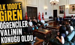İlk 1000'e giren öğrenciler valinin konuğu oldu