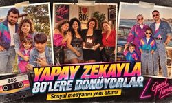 Sosyal medyanın yeni akımı: Yapay zekâyla 80’lere dönüyorlar