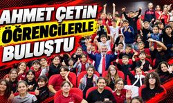 Ahmet Çetin öğrencilerle buluştu
