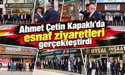 Ahmet Çetin Kapaklı’da esnaf ziyaretleri gerçekleştirdi