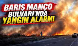 Barış Manço Bulvarı’nda yangın alarmı