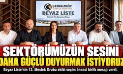 Beyaz Liste 12. Meslek Grubu: Sektörümüzün sesini daha güçlü duyurmak istiyoruz