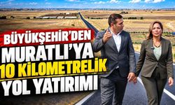 Büyükşehir'den Muratlı’ya 10 kilometrelik yol yatırımı