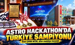 ÇOSB’lu gençlerden uzay teknolojilerinde Türkiye şampiyonluğu