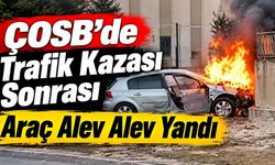 Eylem yapan kişiyi ekipler aşağıya indirdi