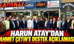 Harun Atay’dan Ahmet Çetin’e destek açıklaması