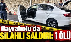 Hayrabolu’da silahlı saldırı: 1 ölü