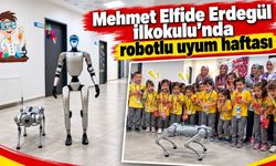 Mehmet Elfide Erdegül İlkokulu’nda robotlu uyum haftası