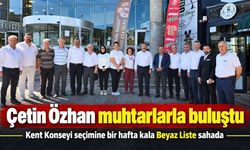 Çetin Özhan muhtarlarla kahvaltıda buluştu