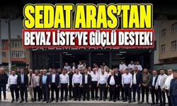 Demsa Aras İnşaat, Sedat Aras'tan Beyaz Liste'ye güçlü destek!