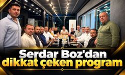 Serdar Boz'dan dikkat çeken program