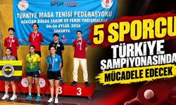 5 sporcu Türkiye şampiyonasında mücadele edecek