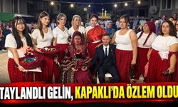Tayland’da başlayan aşk Kapaklı’da düğünle taçlandı