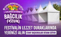 Tekirdağ’da gastronomi festivali için üreticilere stant çağrısı