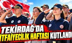 Tekirdağ'da İtfaiyecilik Haftası kutlandı