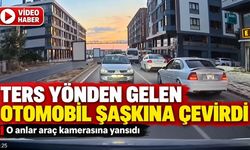 Kapaklı’da ters yönden gelen otomobil şaşkınlık yarattı