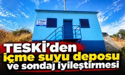 TESKİ’den içme suyu deposu ve sondaj iyileştirmesi