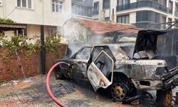Çerkezköy'de otomobil yangını: müdahale etmek isteyen sürücü yaralandı