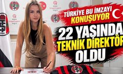 Türkiye bu imzayı konuşuyor: 22 yaşında teknik direktör oldu