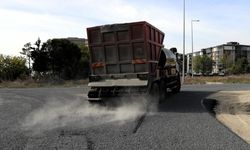 5 sokak’ta asfalt çalışması yapıldı