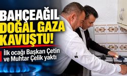Bahçeağıl Mahallesi doğal gaza kavuştu