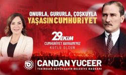 Başkan Yüceer'den 29 Ekim mesajı