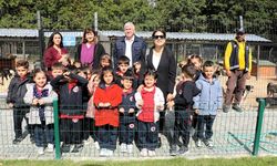Öğrencilerden sevimli dostlara anlamlı ziyaret