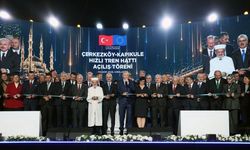 Çerkezköy-Kapıkule Hızlı Tren Hattı hizmete açıldı