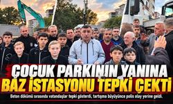 Kapaklı'da baz istasyonu gerginliği