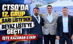 ÇTSO'da 12. Grup Sarı Liste'den Beyaz Liste'ye geçti