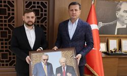 MHP'li Değirmenci'den başkan Akay'a hayırlı olsun ziyareti