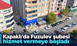 Kapaklı’da Fuzulev şubesi hizmet vermeye başladı