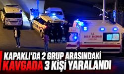 Kapaklı'da 2 grup arasındaki kavgada 3 kişi yaralandı