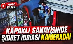 Kapaklı sanayisinde şiddet iddiası kamerada!